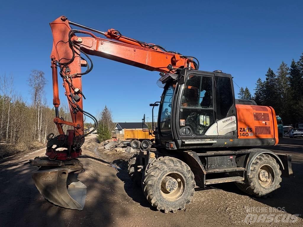 Hitachi ZX 140 W-5B Колёсные экскаваторы