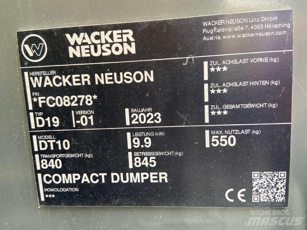 Wacker Neuson DT10 Гусеничные самосвалы