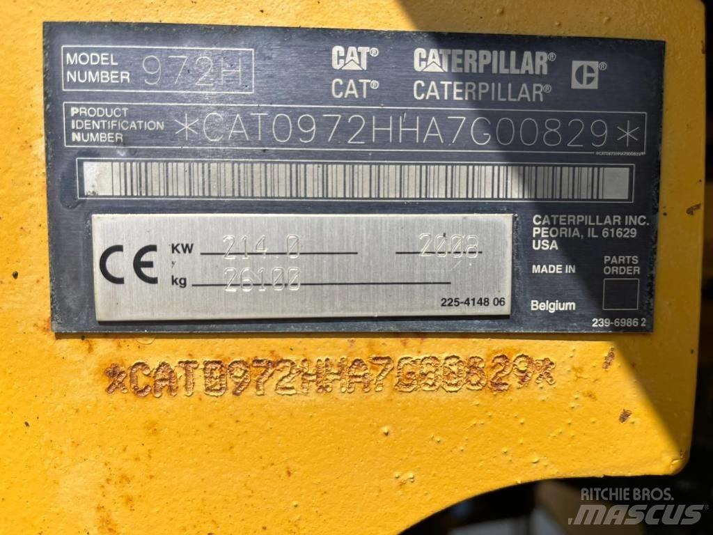 CAT 972 H Фронтальные погрузчики