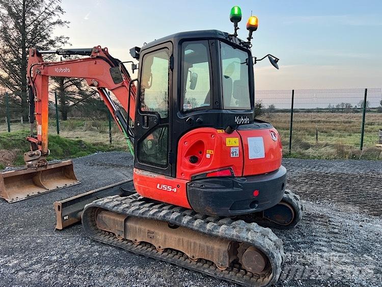 Kubota U55-4 Мини-экскаваторы