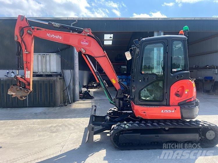 Kubota U55-4 Мини-экскаваторы