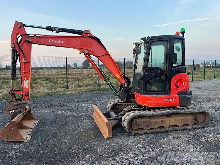Kubota U55-4 Мини-экскаваторы