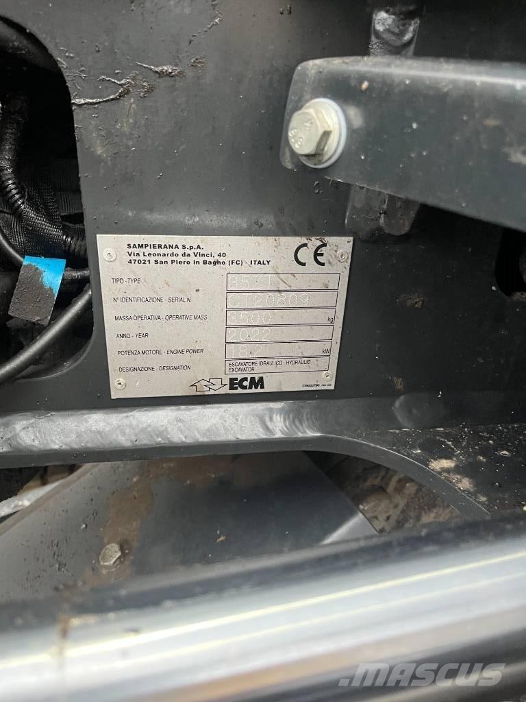 ECM 35 ZT Мини-экскаваторы