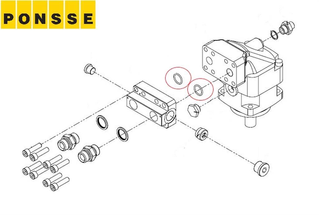 Ponsse 0014102 Гидравлическая система