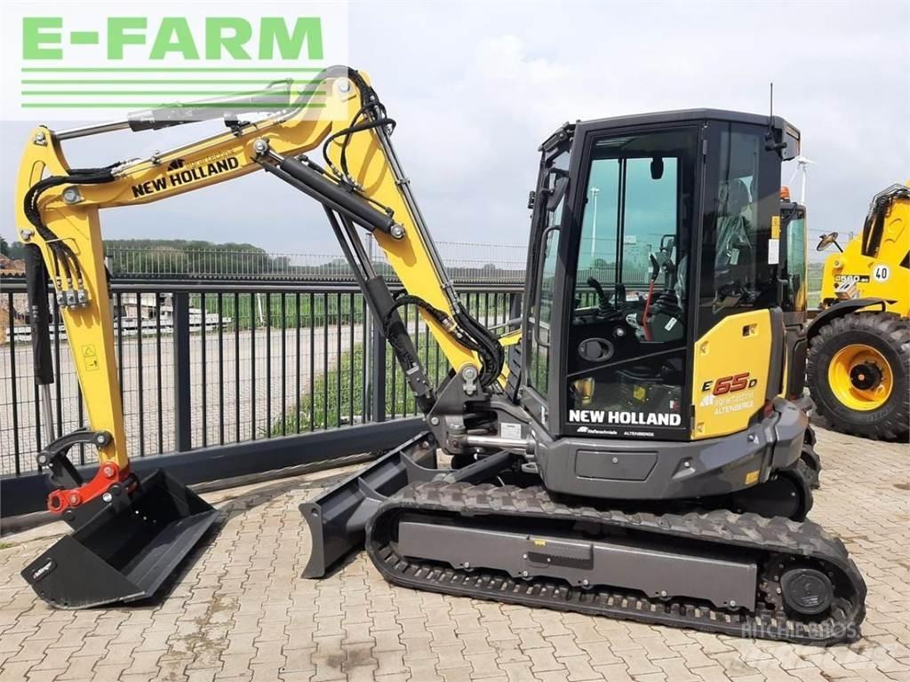New Holland e65d Колёсные экскаваторы