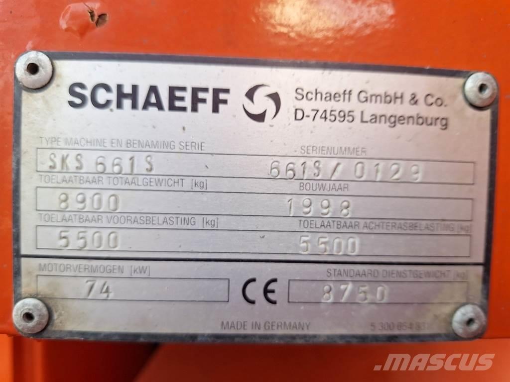 Schaeff SKS 661 Фронтальные погрузчики
