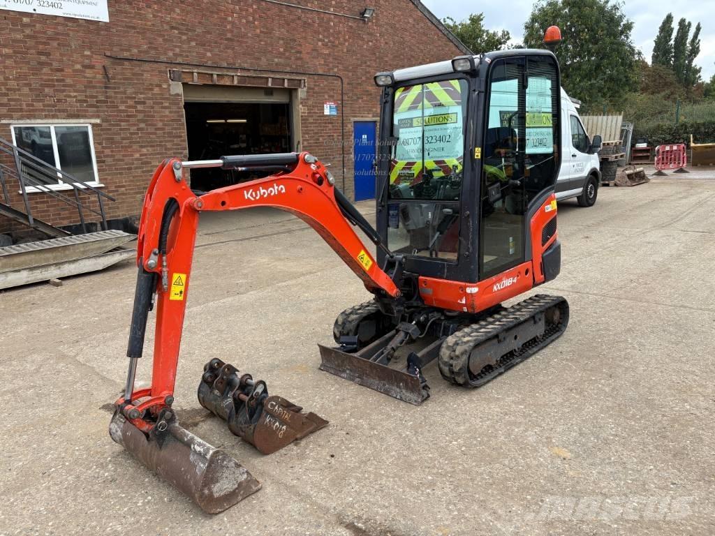 Kubota KX 018-4 Мини-экскаваторы