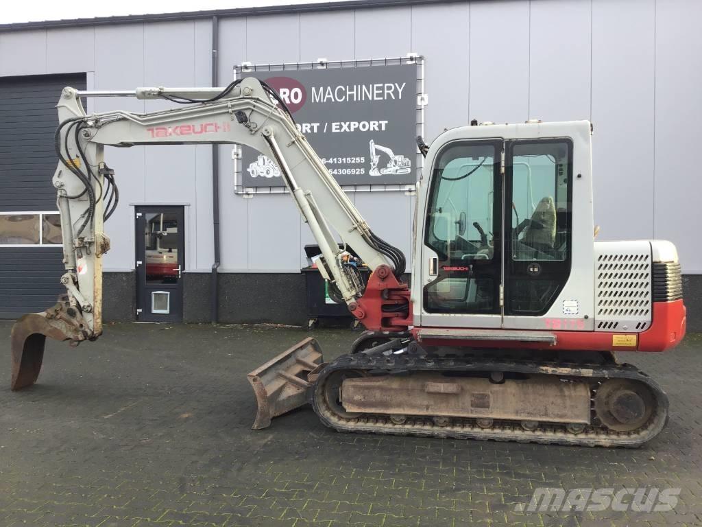 Takeuchi TB 175 Малые экскаваторы 7т-12т