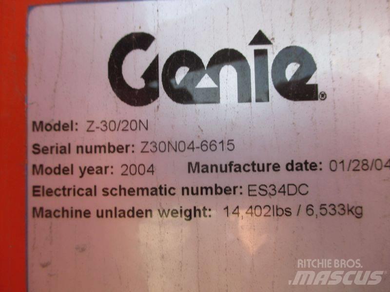 Genie Z 30/20 N Коленчатые подъемники