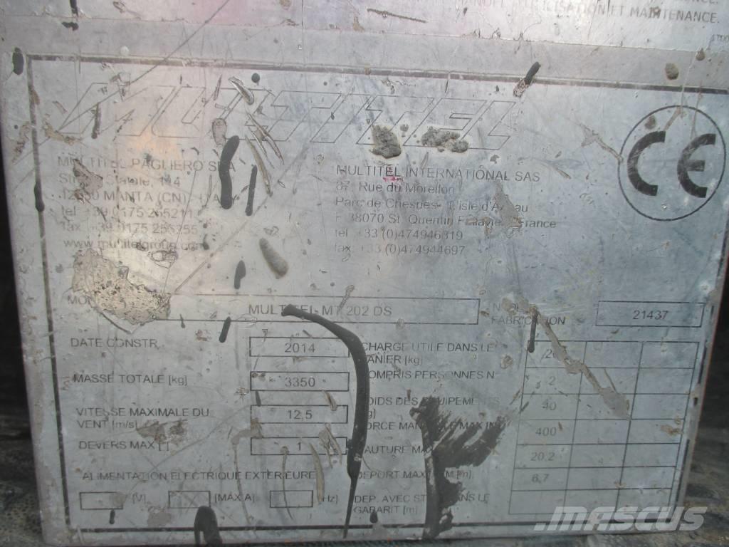 Multitel MT 202 DS Автовышки