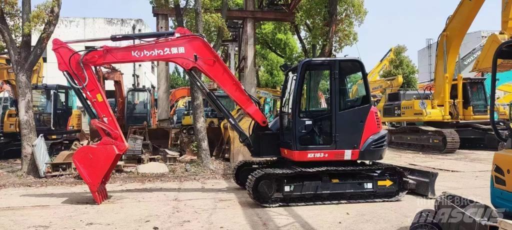 Kubota KX 183 Малые экскаваторы 7т-12т