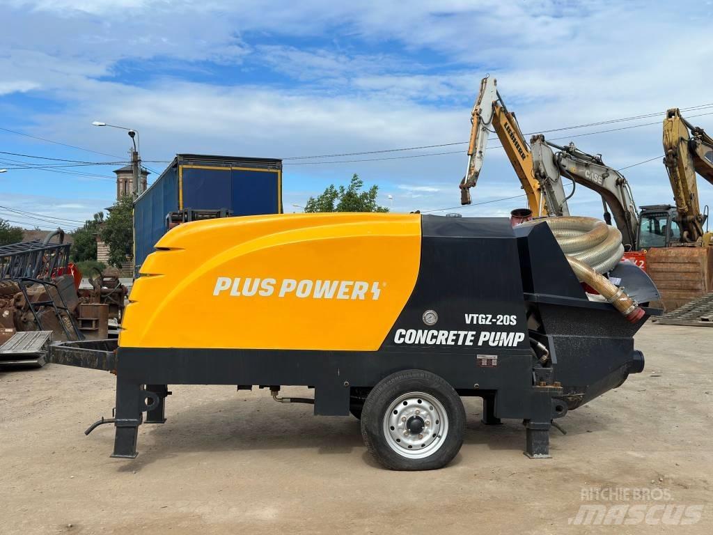Plus Power VTGZ-20S Бетононасосы