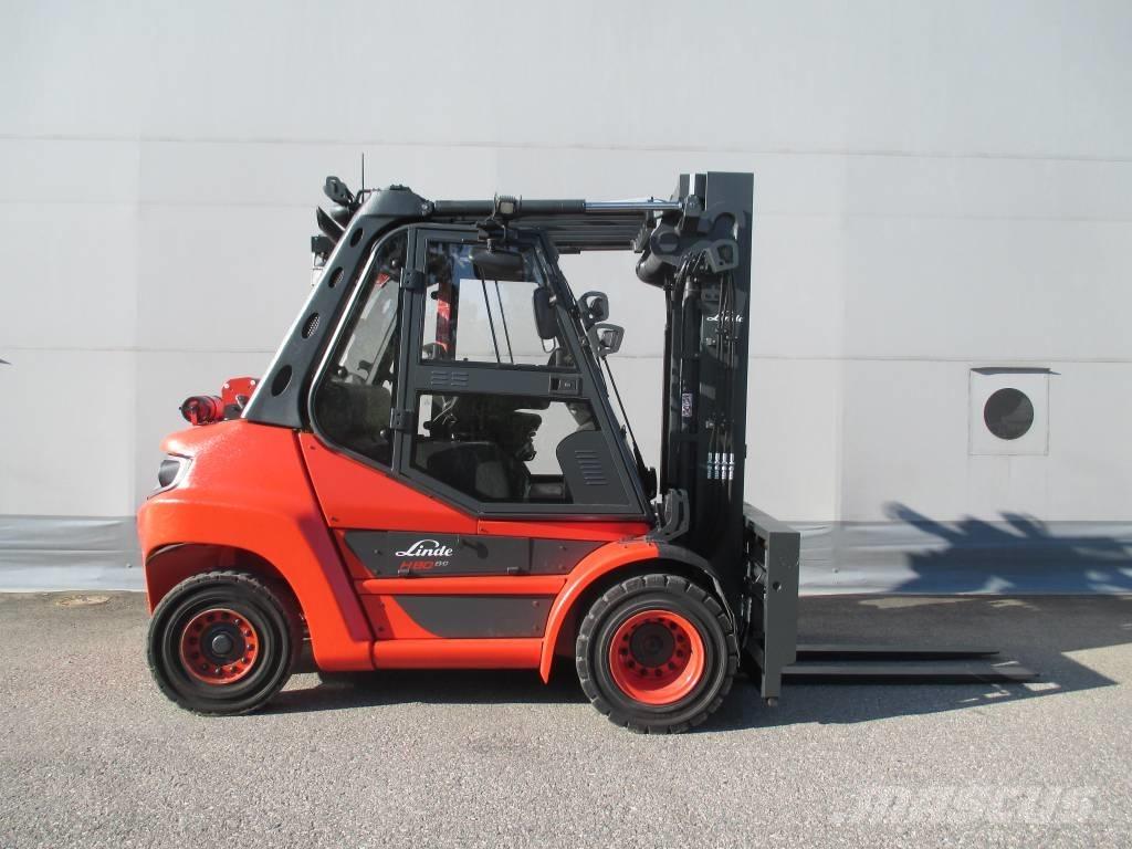 Linde H 80 D Дизельные погрузчики