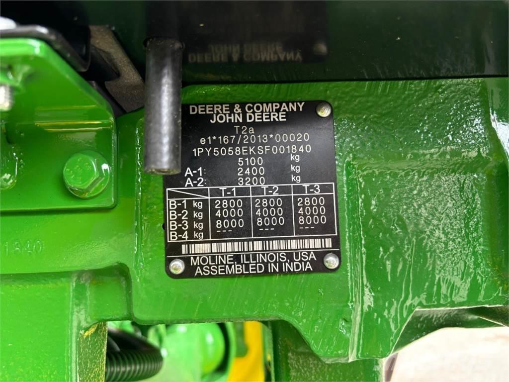 John Deere 5058E Трактора