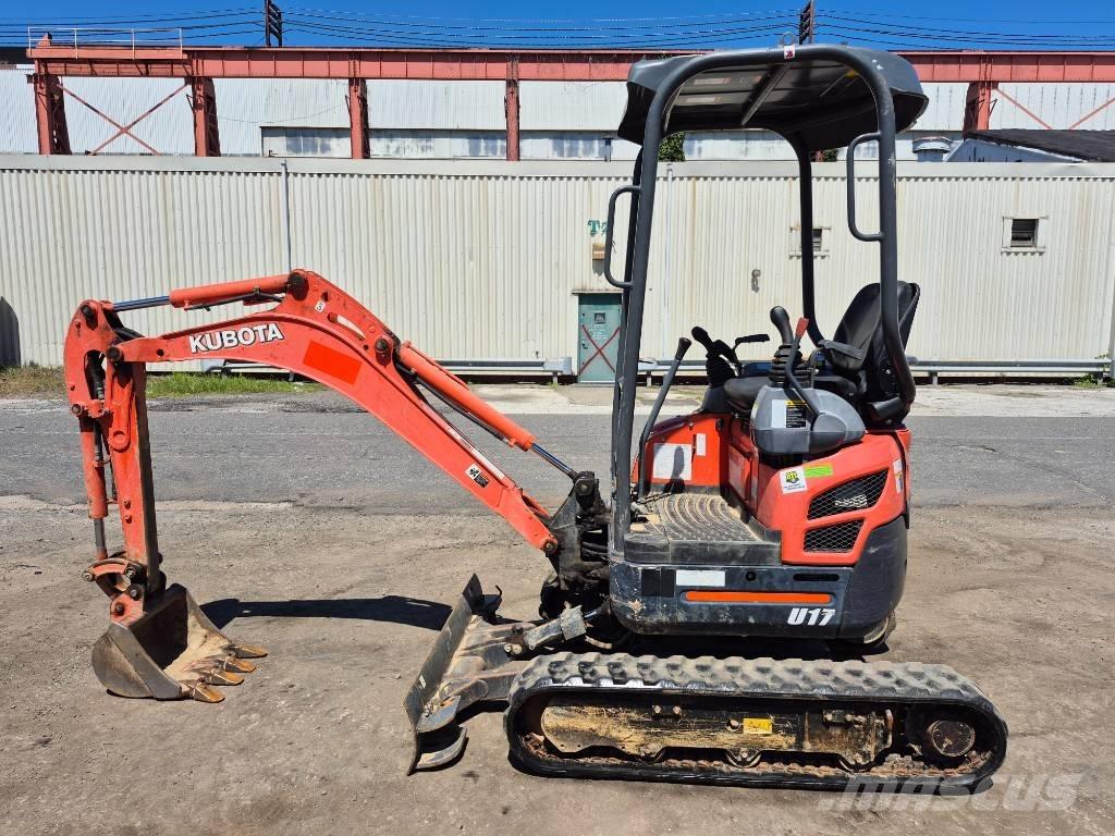 Kubota U 17 Мини-экскаваторы