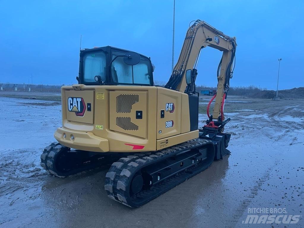 CAT 308 Малые экскаваторы 7т-12т