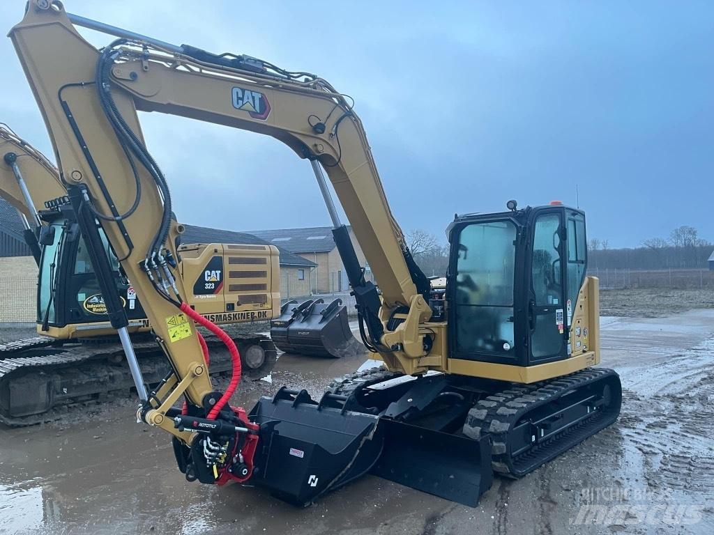 CAT 308 Малые экскаваторы 7т-12т