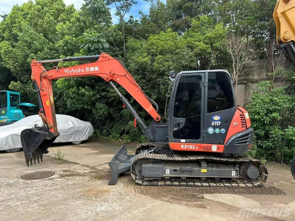 Kubota KX 183 Малые экскаваторы 7т-12т