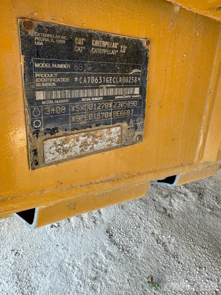CAT 631 G Скреперы