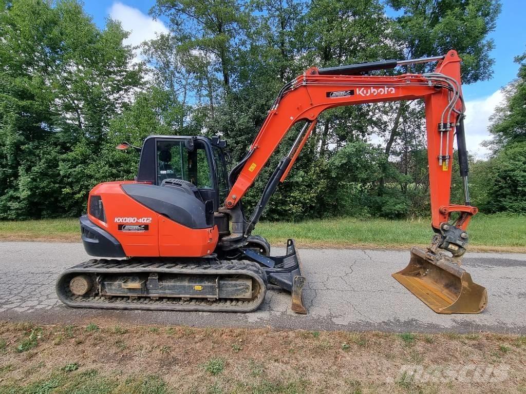 Kubota KX 080-4a2 Мини-экскаваторы