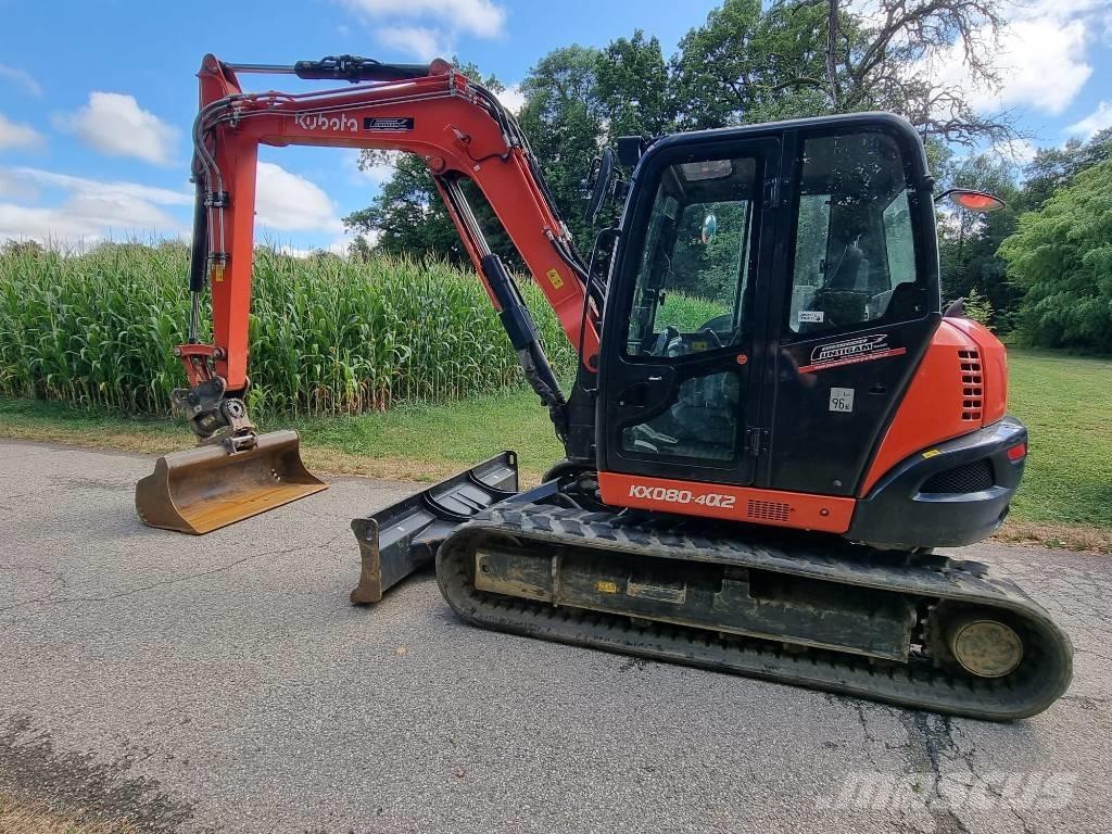 Kubota KX 080-4a2 Мини-экскаваторы