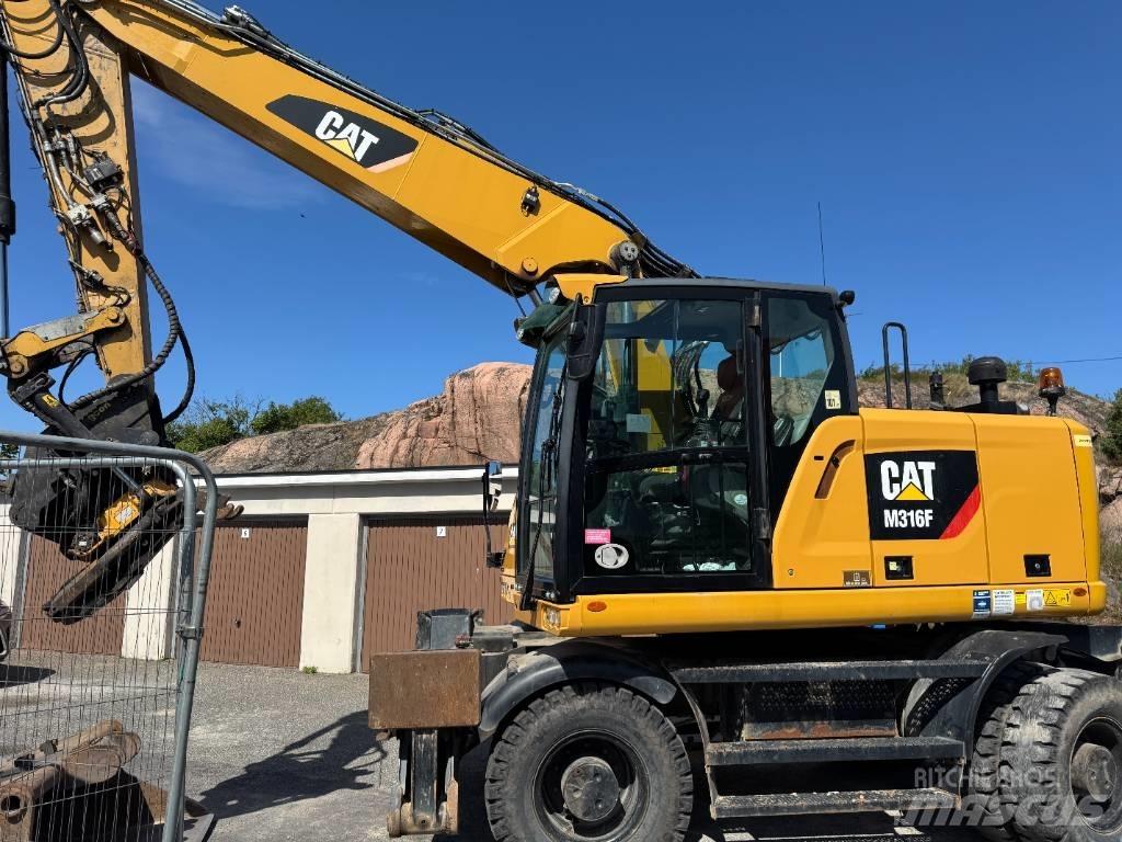 CAT M316F Колёсные экскаваторы
