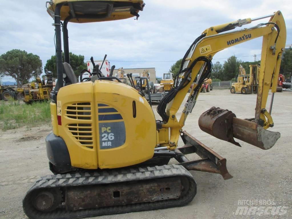 Komatsu PC 26 MR-3 Мини-экскаваторы