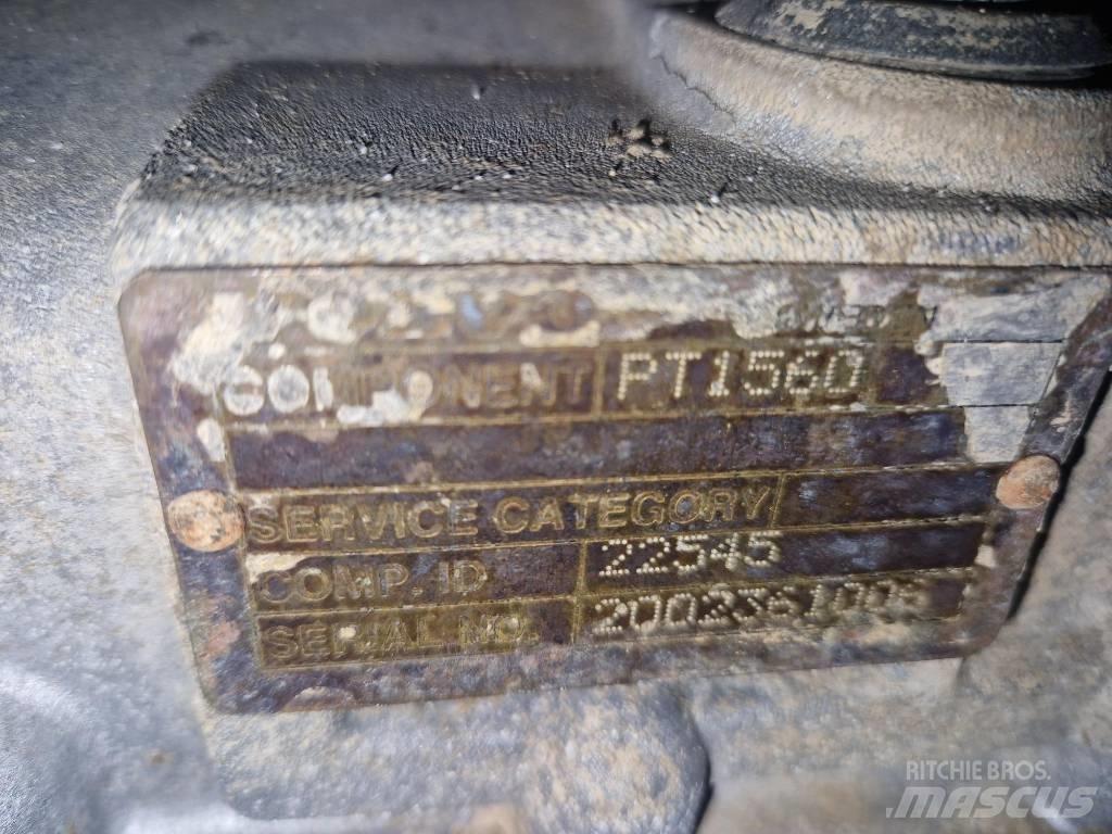 Volvo PT1560 Трансмиссии и КПП