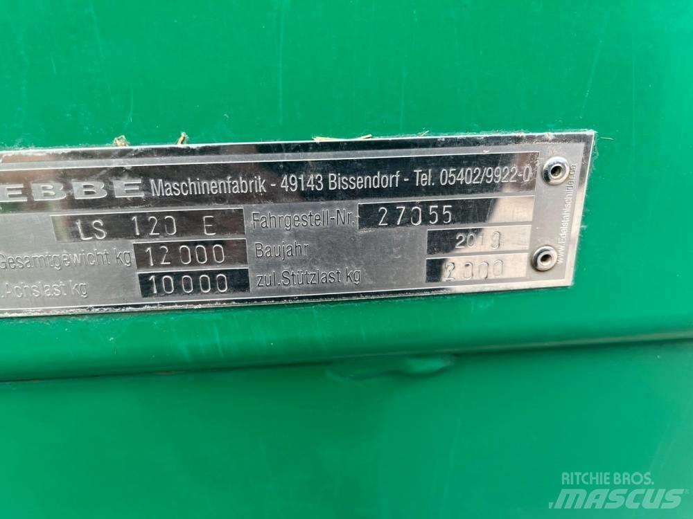 Tebbe 120 LS Разбрасыватели органических удобрений