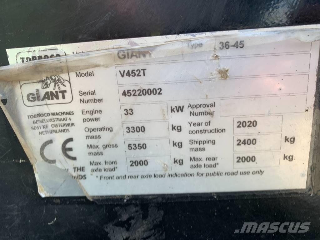 GiANT V 452 T Многофункциональные сельскохозяйственные погрузчики