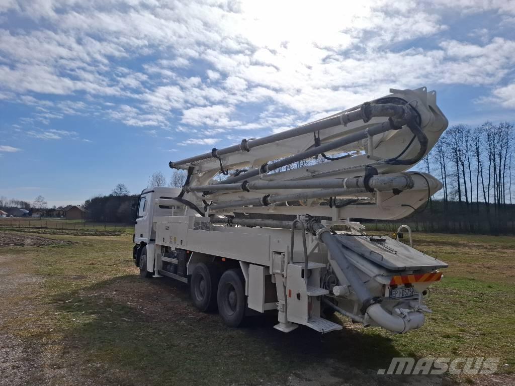 Mercedes-Benz Actros Бетононасосы