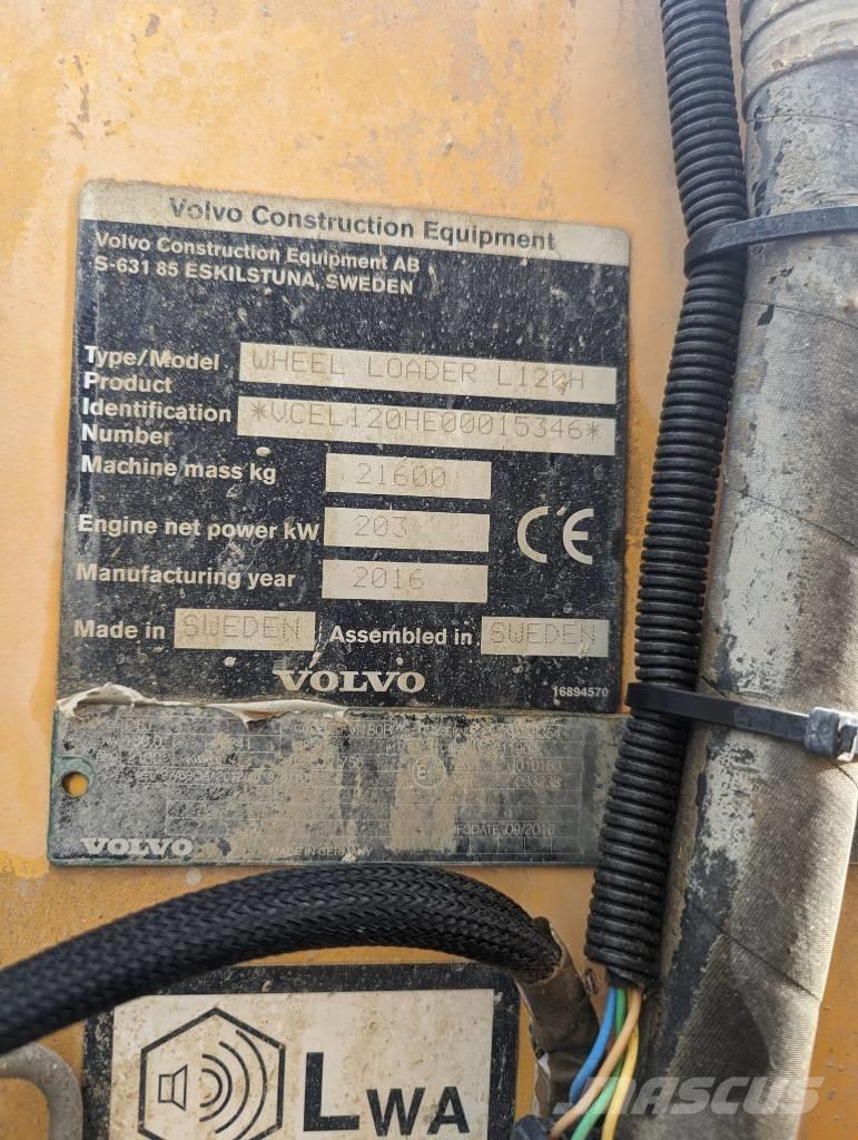 Volvo L 120 H Фронтальные погрузчики