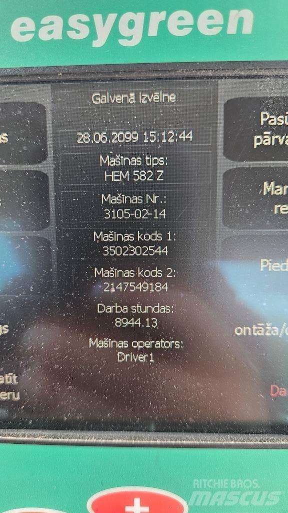 JENZ HEM 582 Z Дробилки древесины