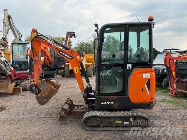 Doosan DX 19Z Мини-экскаваторы