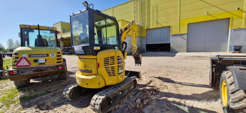 Komatsu PC 26 MR Мини-экскаваторы