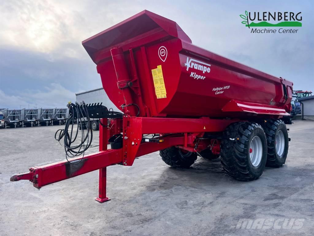 Krampe HP 20 Тракторные самосвальные прицепы