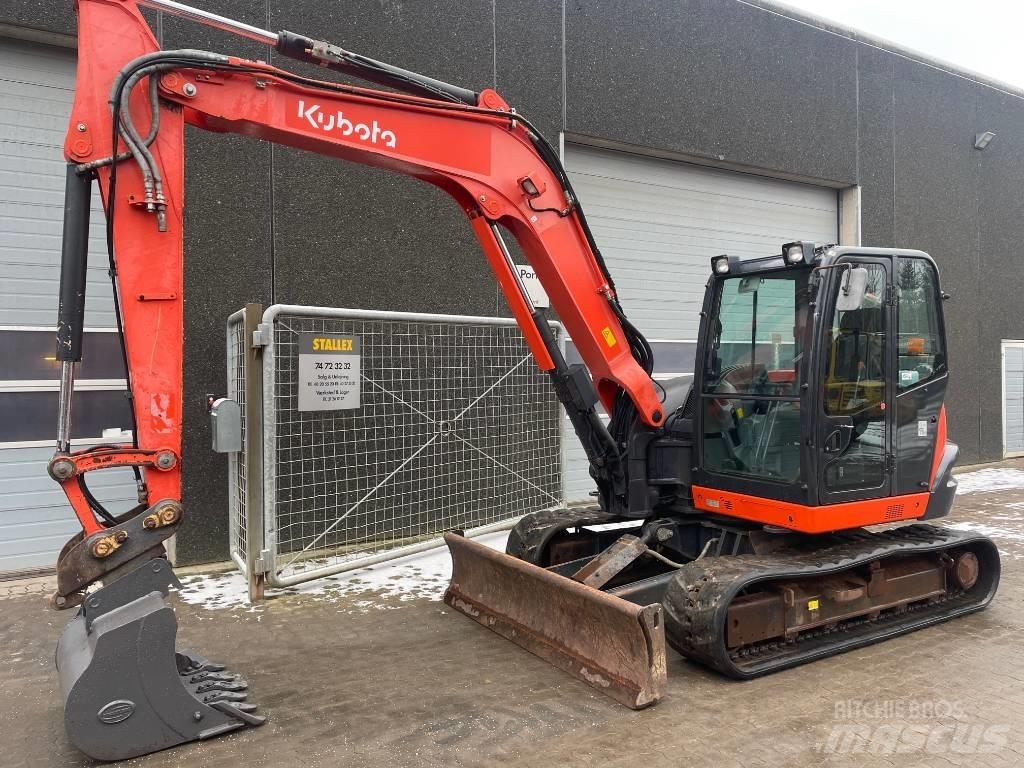Kubota KX080-4a Малые экскаваторы 7т-12т