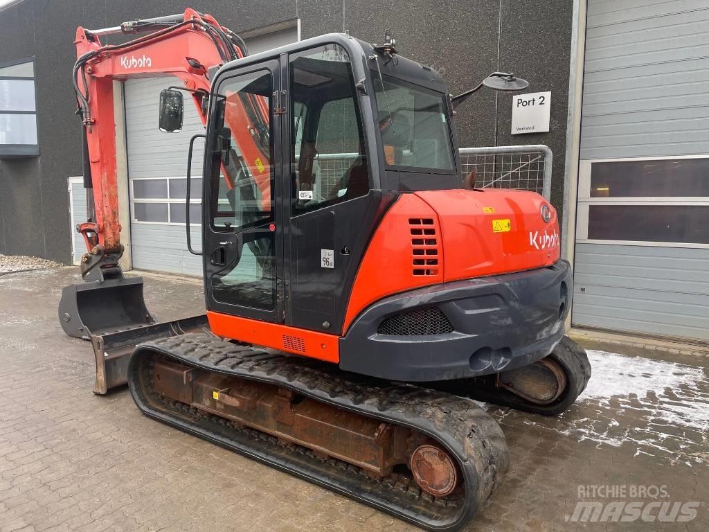 Kubota KX080-4a Малые экскаваторы 7т-12т