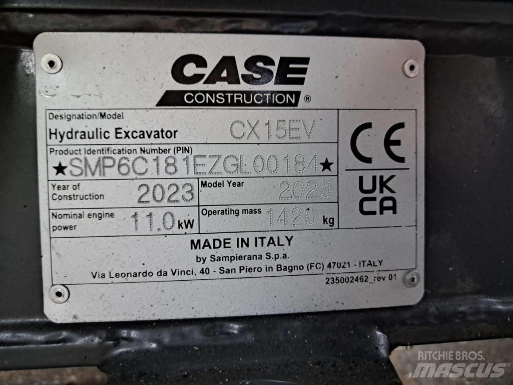CASE CX15EV Мини-экскаваторы