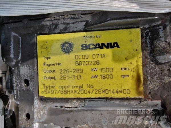Scania DC09 71A Двигатели