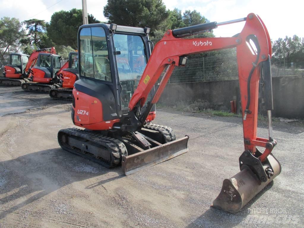 Kubota U 27-4 Мини-экскаваторы