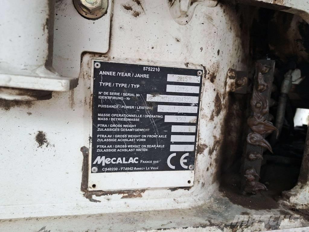 Mecalac 12 MTX Колёсные экскаваторы