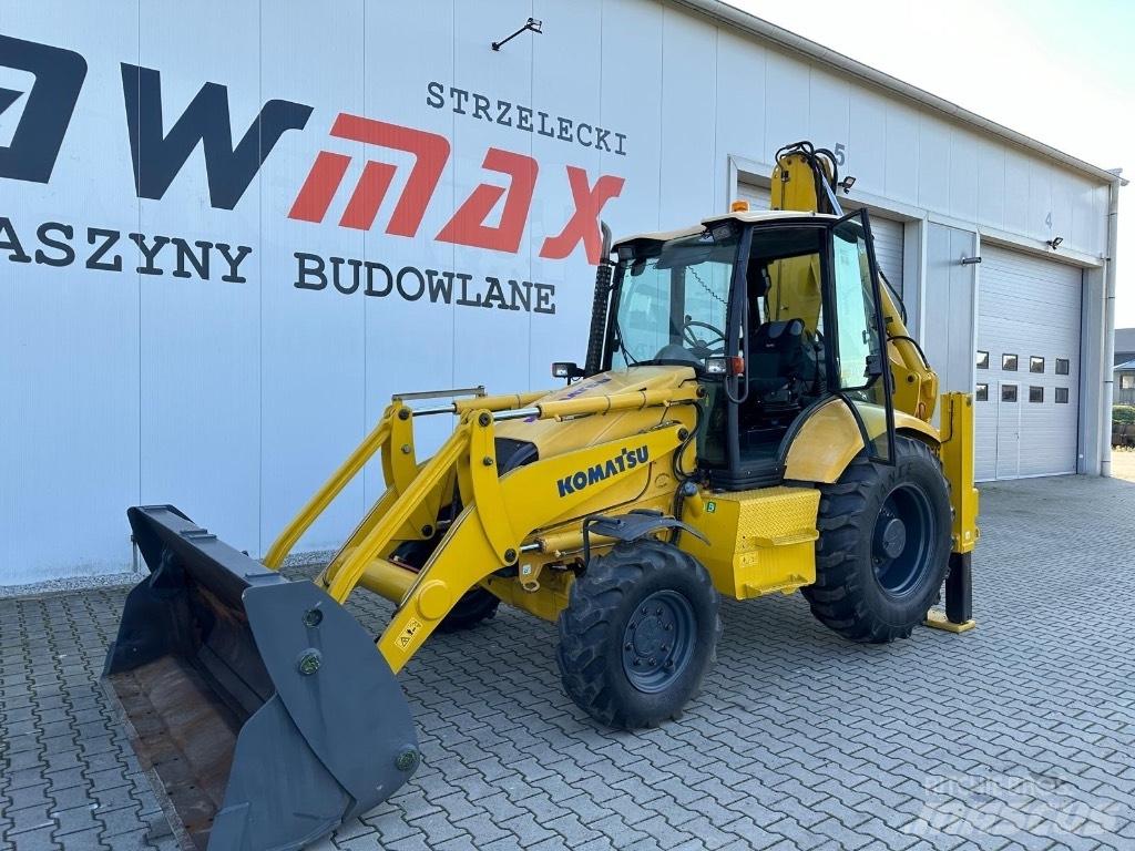 Komatsu WB93R Экскаваторы-погрузчики