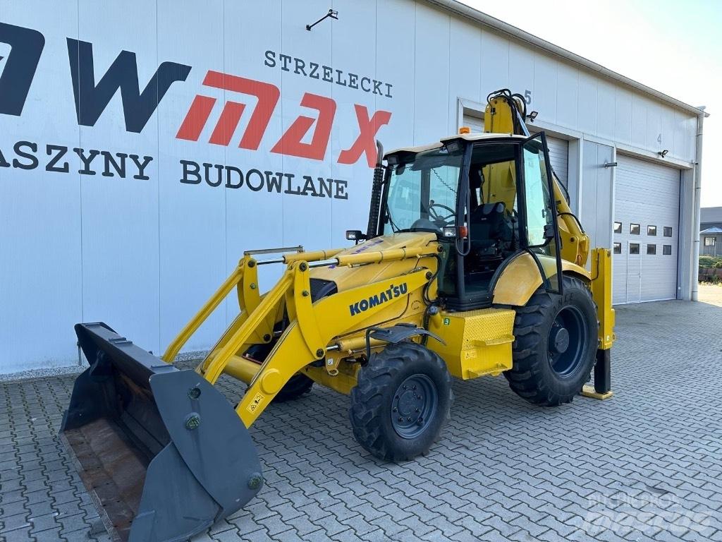 Komatsu WB93R Экскаваторы-погрузчики