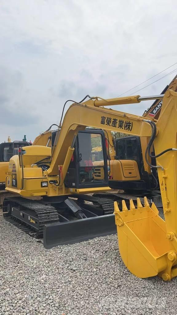 Komatsu PC 70 Малые экскаваторы 7т-12т