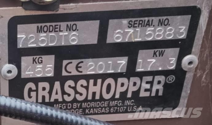 Grasshopper 725 DT 6 Zero turn косилки