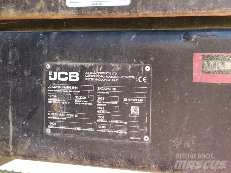 JCB JS 145 W Колёсные экскаваторы