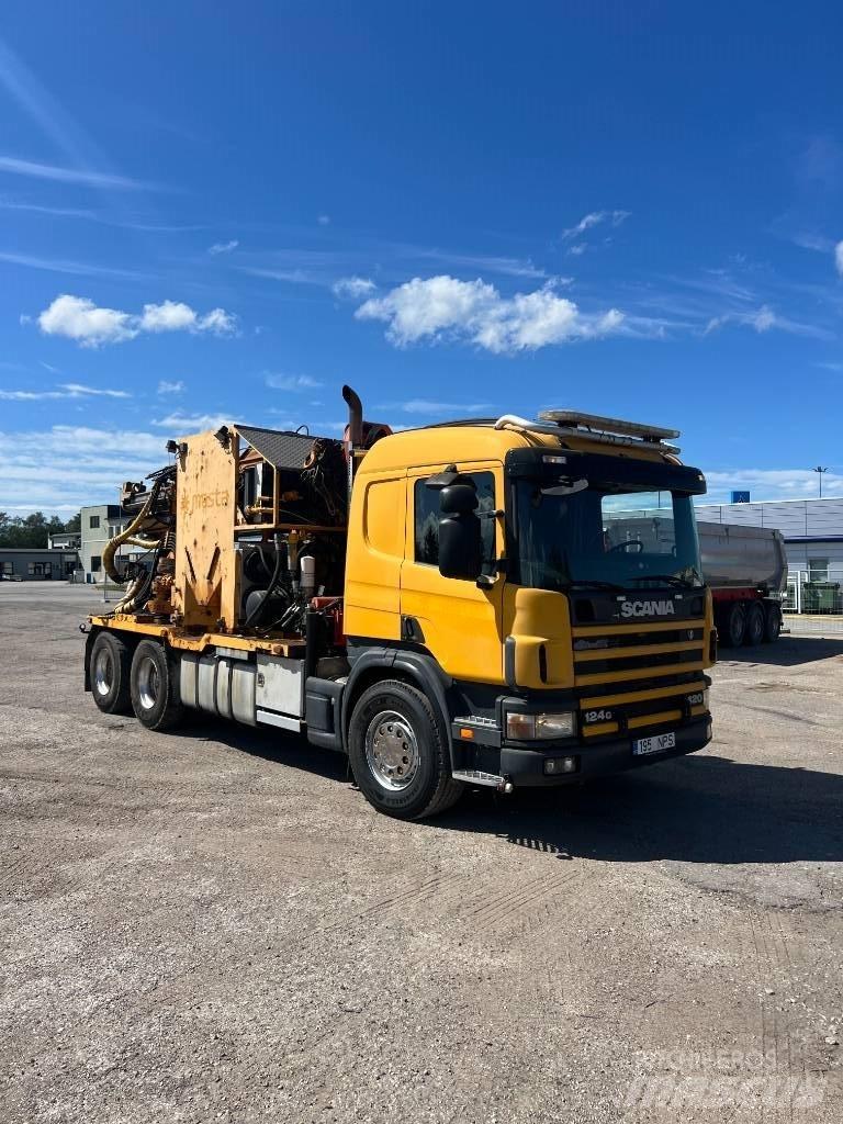 Scania 124 G 420 Копровые установки