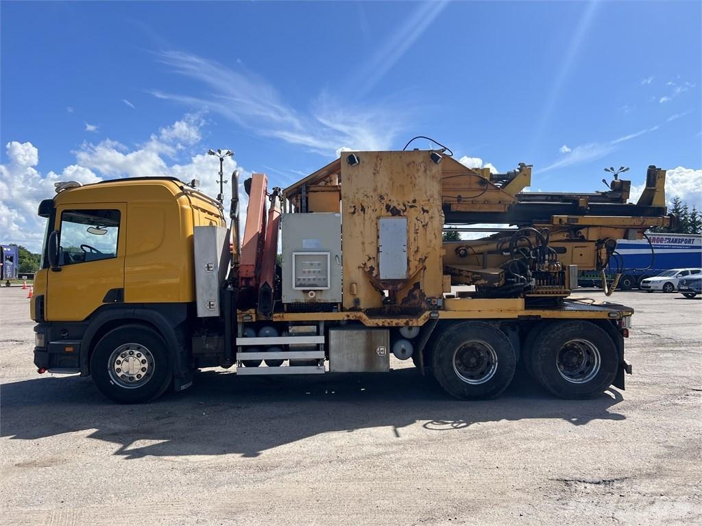 Scania 124 G 420 Копровые установки