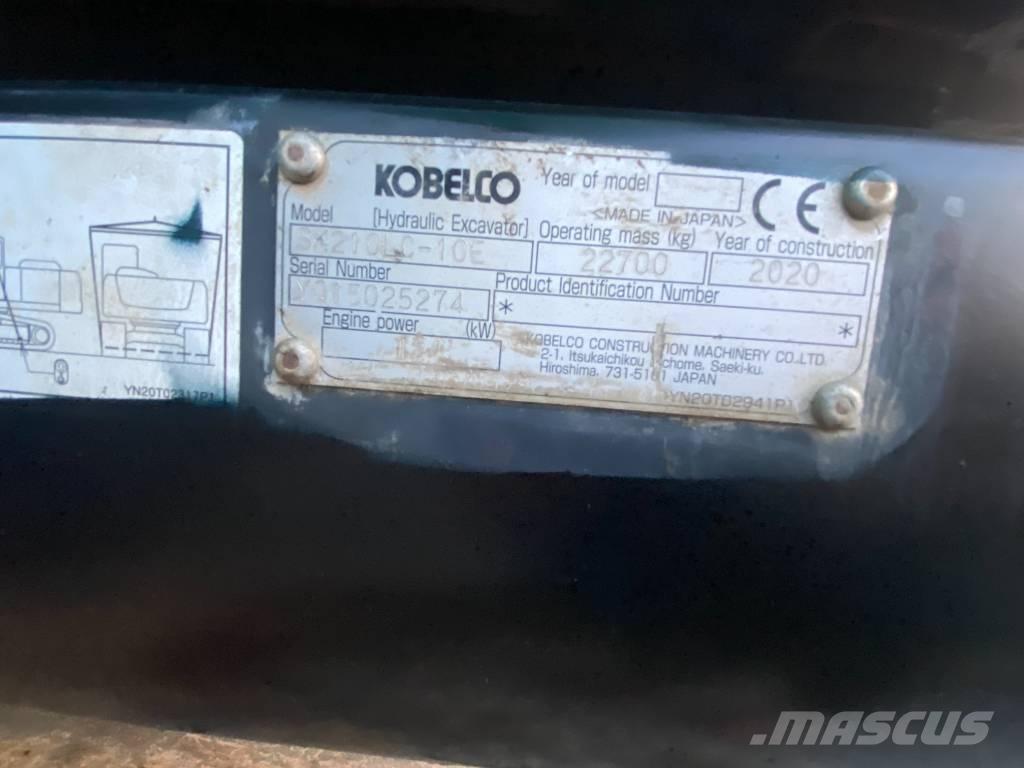 Kobelco SK210LC-10E Гусеничные экскаваторы